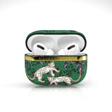 Richmond & Finch AirPods Pro Deksel Green Leopard