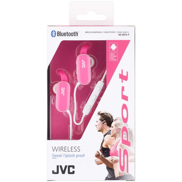 JVC Hodetelefoner EBT5 Trådløs In-Ear Rosa