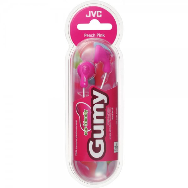 JVC Hodetelefoner F14 Gumy In-Ear Rosa