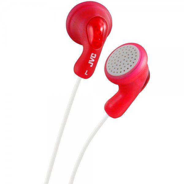 JVC Hodetelefoner F14 Gumy In-Ear Rød