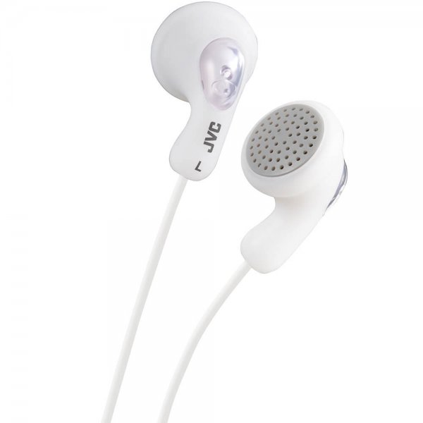 JVC Hodetelefoner F14 Gumy In-Ear Hvit