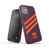 Adidas iPhone 12 Mini Deksel Moulded Case Maroon