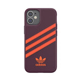 Adidas iPhone 12 Mini Deksel Moulded Case Maroon