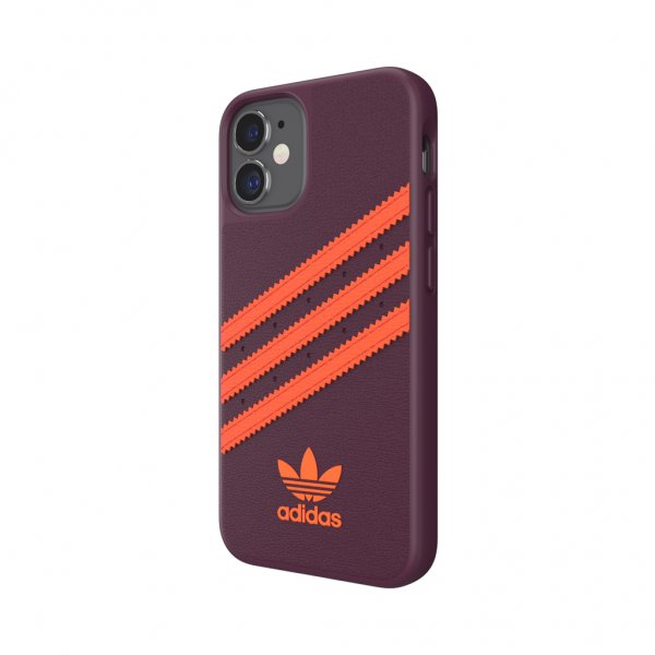 Adidas iPhone 12 Mini Deksel Moulded Case Maroon