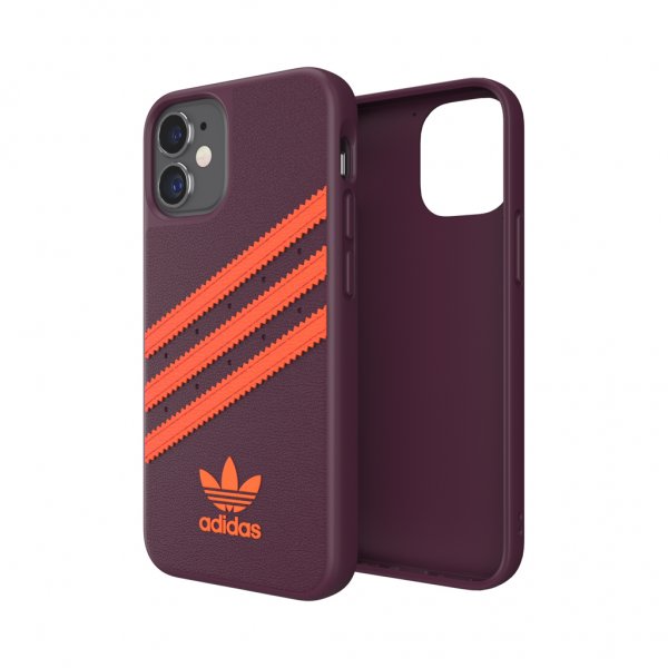 Adidas iPhone 12 Mini Deksel Moulded Case Maroon