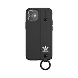 Adidas iPhone 12 Mini Deksel Hand Strap Case Svart
