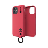 Adidas iPhone 12 Mini Deksel Hand Strap Case Rosa