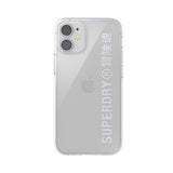 Superdry iPhone 12 Mini Deksel Snap Case Clear Sølv