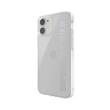 Superdry iPhone 12 Mini Deksel Snap Case Clear Sølv