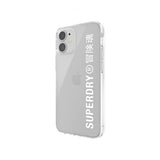 Superdry iPhone 12 Mini Deksel Snap Case Clear Hvit