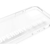 Superdry iPhone 12 Mini Deksel Snap Case Clear Hvit