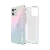 Superdry iPhone 12 Mini Deksel Snap Case Clear Holographic