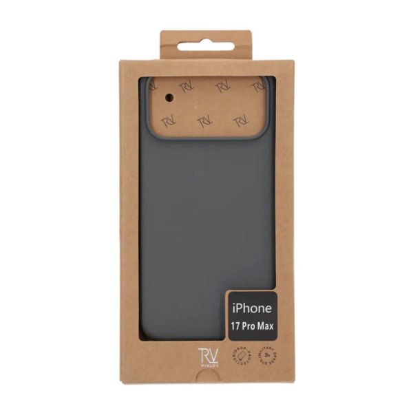 Rvelon iPhone 17 Pro Max Deksel Silikon MagSafe Grå