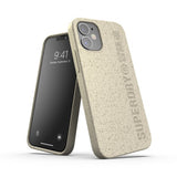 Superdry iPhone 12 Mini Deksel Snap Case Compostable Materials Beige