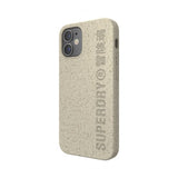 Superdry iPhone 12 Mini Deksel Snap Case Compostable Materials Beige