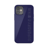 Superdry iPhone 12 Mini Deksel Snap Case Compostable Materials Navy Blue
