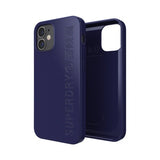 Superdry iPhone 12 Mini Deksel Snap Case Compostable Materials Navy Blue