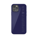 Superdry iPhone 12/iPhone 12 Pro Deksel Snap Case Compostable Materials Navy Blue