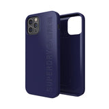 Superdry iPhone 12/iPhone 12 Pro Deksel Snap Case Compostable Materials Navy Blue
