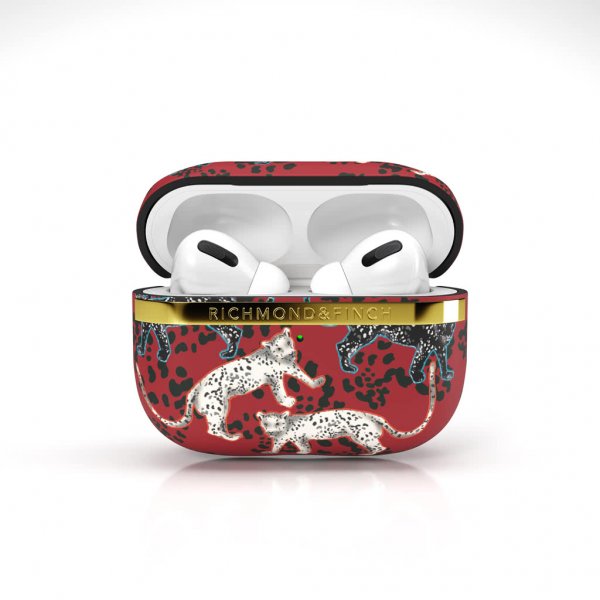Richmond & Finch AirPods Pro Deksel Samba Red Leopard