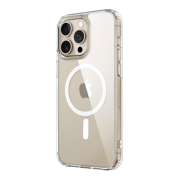 iPhone 15 Pro Deksel TPU MagSafe Transparent