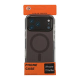 iPhone 17 Pro Max Deksel Korrugerte MagSafe Svart