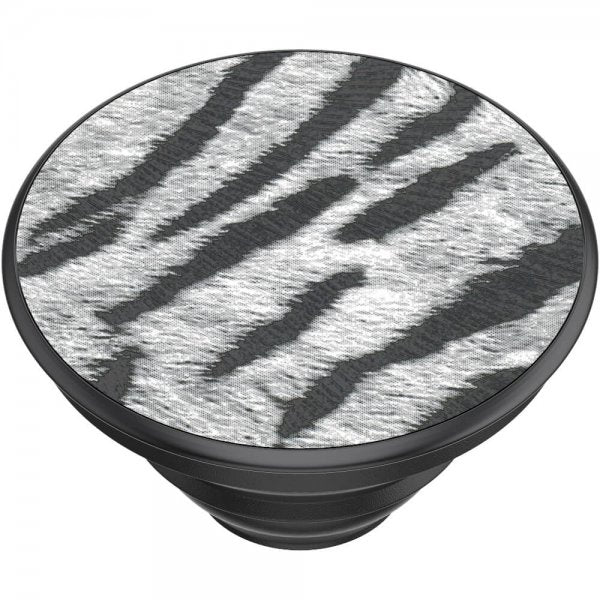 Popsockets PopGrip Vegan Leather Zebra