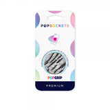 Popsockets PopGrip Vegan Leather Zebra