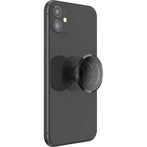 Popsockets PopGrip Translucent Black Smoke