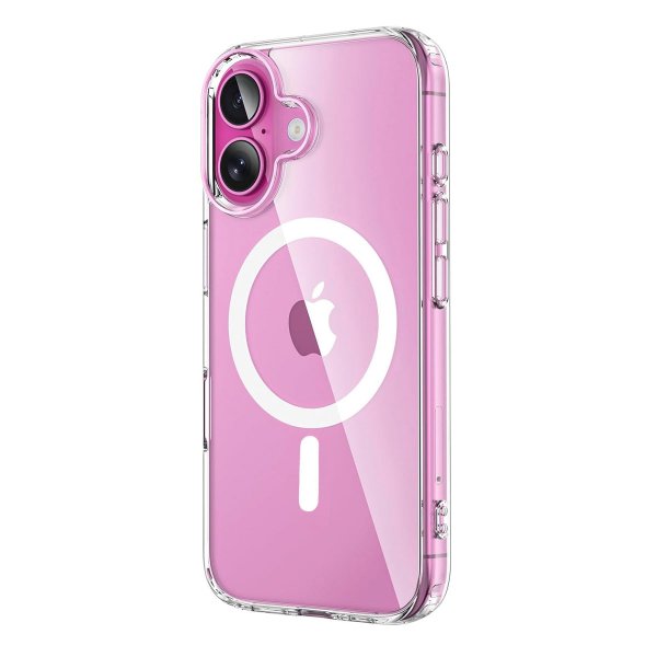 iPhone 16 Deksel TPU MagSafe Transparent