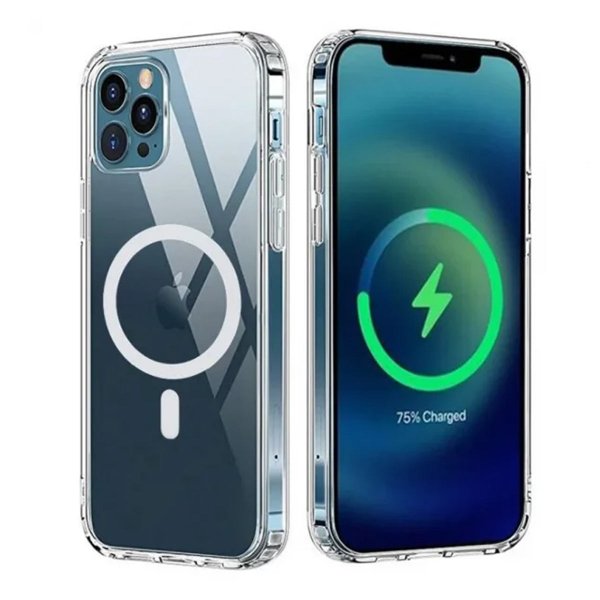 iPhone 12/iPhone 12 Pro Deksel TPU MagSafe Transparent