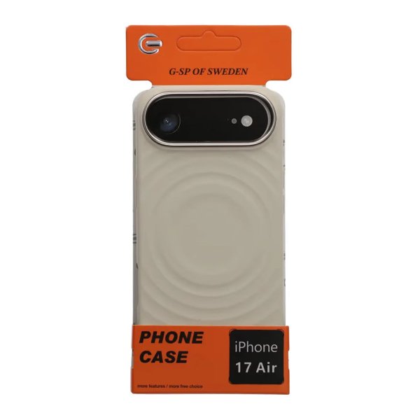 iPhone Air Deksel Silikon MagSafe Beige