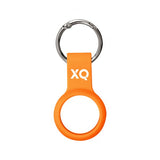 Xqisit AirTag Holder Silicone Case Oransje