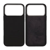 iPhone 17 Pro Max Deksel Silikon MagSafe Svart