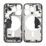 Midtramme med smådeler for iPhone 15 Pro - Naturlig Titan OEM