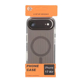 iPhone Air Deksel Korrugerte MagSafe Svart