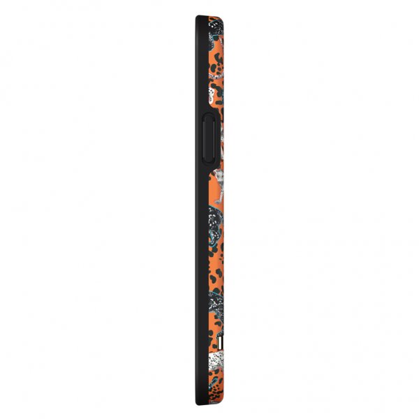 Richmond & Finch iPhone 12/iPhone 12 Pro Deksel Oransje Leopard