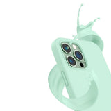 Rvelon iPhone 12/iPhone 12 Pro Deksel Silikon Grønn