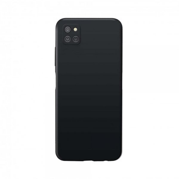 Xqisit Samsung Galaxy A03 Deksel Silicone Case Svart