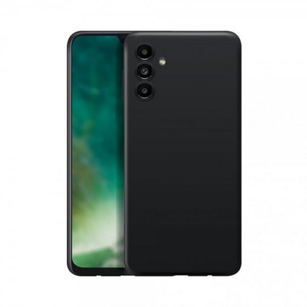 Xqisit Samsung Galaxy A13 4G Deksel Silicone Case Svart