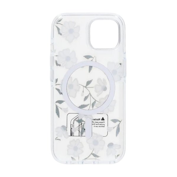 iPhone 15 Deksel Mønster MagSafe Blomster