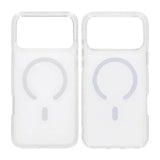 iPhone 17 Pro Deksel TPU MagSafe Hvit