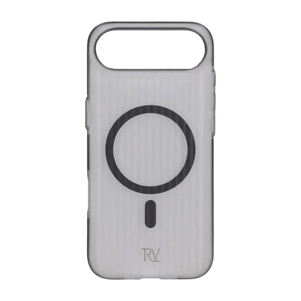 Rvelon iPhone Air Deksel Korrugerte MagSafe Svart