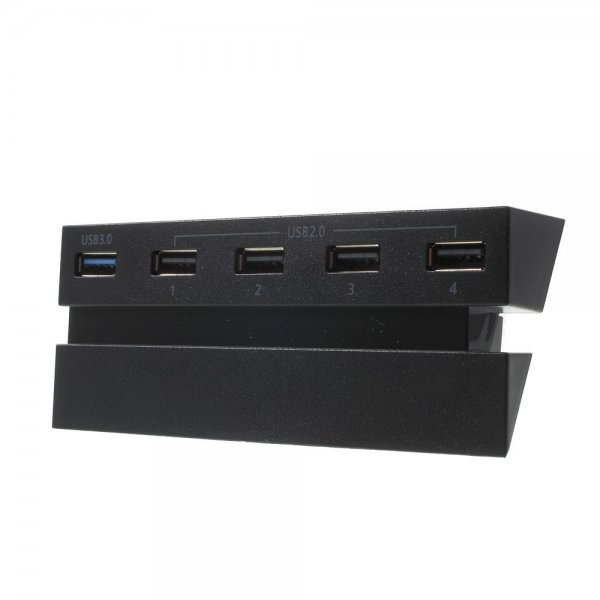 Dobe 5 porter USB Hubb til PlayStation 4