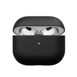 KeyBudz PodSkinz Artisan Series Airpods 3 Skall Ekte Skinn Svart