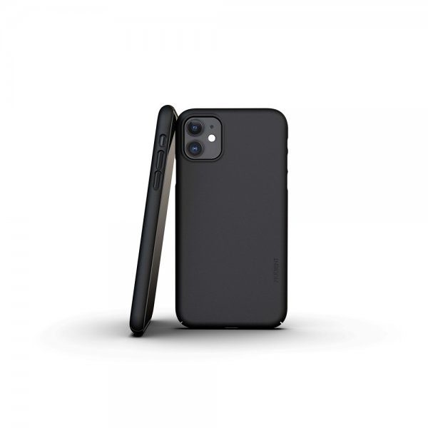 Nudient iPhone 11 Deksel Thin Case V3 Ink Black