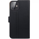 Xqisit iPhone 12/iPhone 12 Pro Etui Slim Wallet SelecTion Svart
