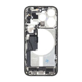 Midtramme med smådeler til iPhone 15 Pro - hvit titan OEM
