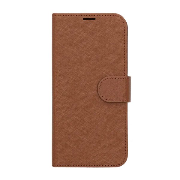 iPhone 17 Pro Max Etui med Kortlomme stativfunksjon Brun