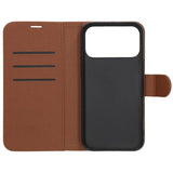 iPhone 17 Pro Max Etui med Kortlomme stativfunksjon Brun